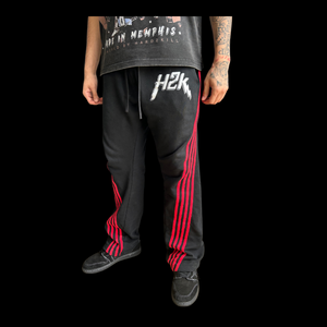 H2K Red “Strips” Sweatpants