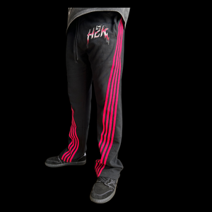 H2K Pink “Strips” Sweatpants